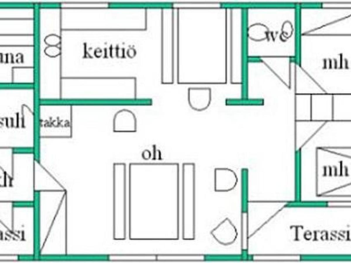 Дома для отпуска Holiday Home Villiruusu Nieminen-6